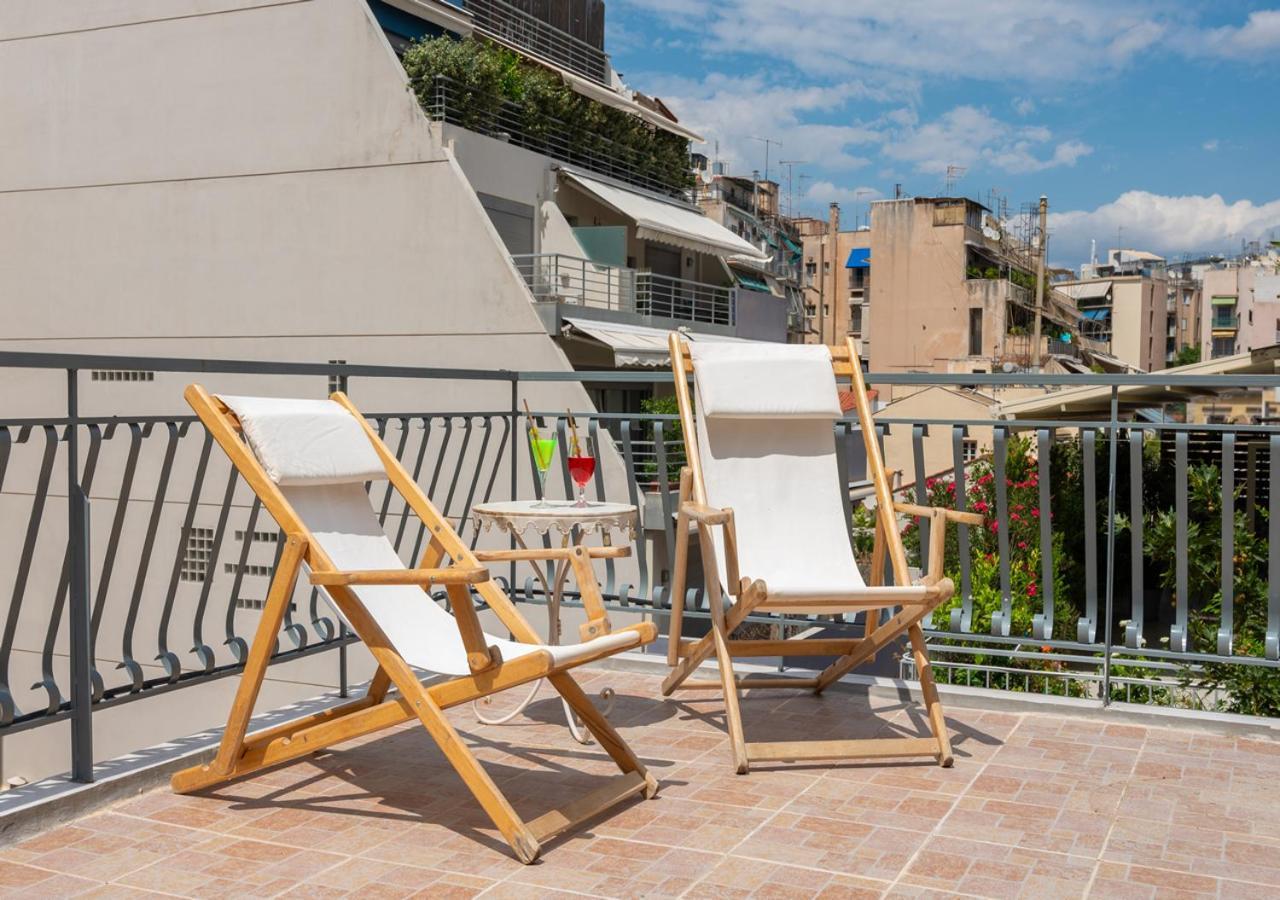 Appartamento Skyhi Athens Penthouse ! Esterno foto